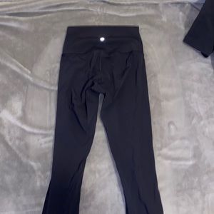 Black lululemon leggings size 2